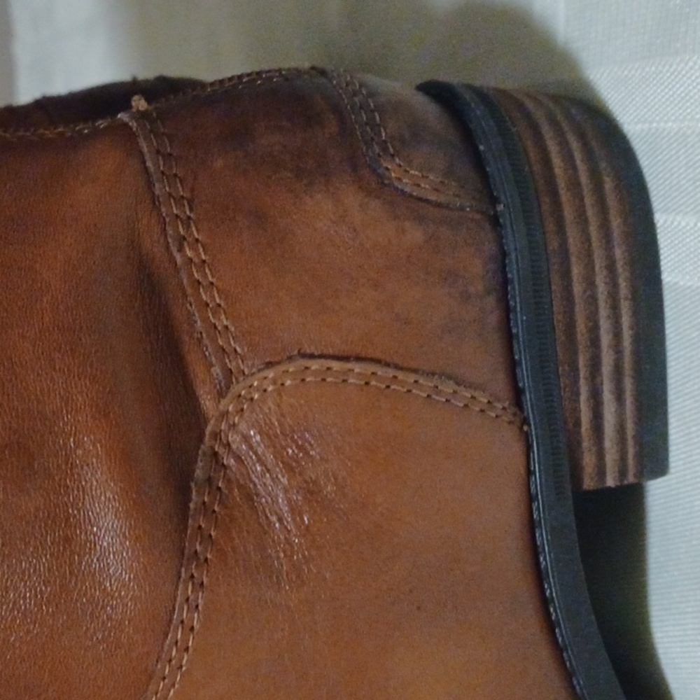 Sam Edelman Penny, All Leather Carmel Riding Boots. SZ. 7.5 - Picture 7 of 12